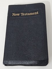 New Testament Pocket Size VTG Bible American Bible Society 1955 Xlnt. 2.75×4.5″