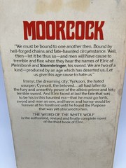 WEIRD OF THE WHITE WOLF 3rd Novel THE ELRIC SAGA Moorcock DAW Books 1st Ed GOOD