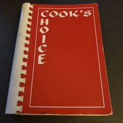 Cook’s Choice Hospice of Northern Virginia Cookbook 1988 ~ 270 Pages