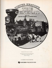 THE GENERAL, BUSTER KEATON, FILM IN BOOK FORM, TRADE PB, 1975