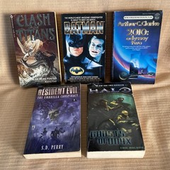 Horror Science Fiction & Gaming Movie and TV Novelizations Lot of 20 Assorted