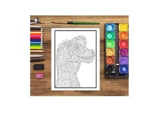 Dinosaurs: a Wild Coloring Book for Adults