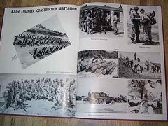 406th Engineer Brigade Yearbook – History Corps Of Engineers HB ILLUS c1950