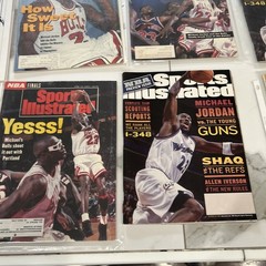 SPORTS ILLUSTRATED MICHAEL JORDAN LOT 20 Items CHICAGO BULLS COLLECTION MAGAZINE