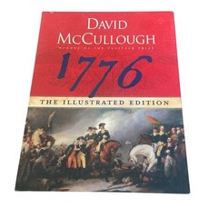 1776: The Illustrated Edition Parchment Documents Sealed David McCullough Large