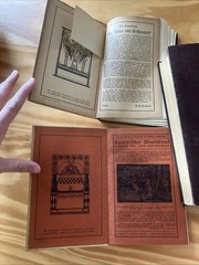 Aus Natur und Geefteswelt Beautiful Old German Books Varied Authors