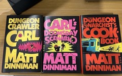 Dungeon Crawler Carl Vol. 1–7 By Matt Dinniman Hardcover Book Set 1st Ace Ed New