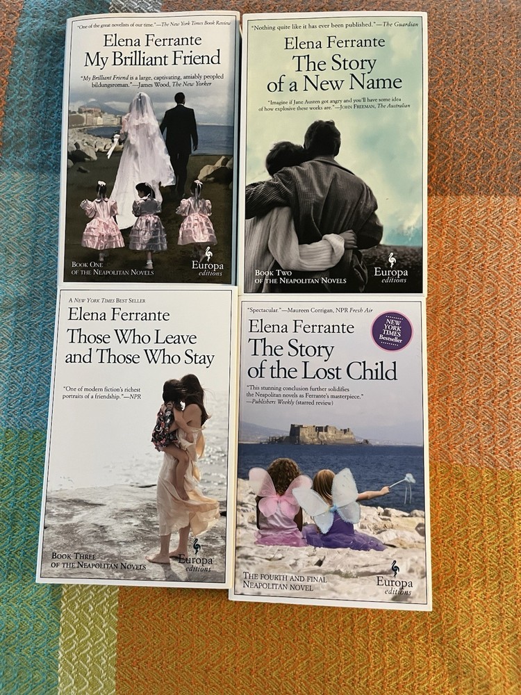 Complete Series Set NEOPOLITAN 1-4 Elena Ferrante Lot My Brilliant Friend 4 PB