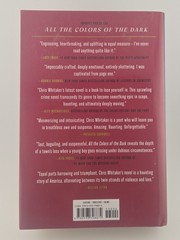 All the Colors of the Dark, By Chris Whitaker, 2024 HCDJ First ED.