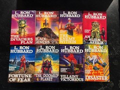 L. Ron Hubbard 1,2,3,4,5 & 8,9,10 / INVADERS PLAN AN ALIEN AFFAIR DISASTER etc..