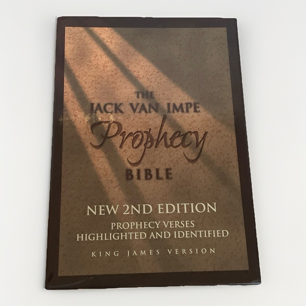The Jack Van Impe Prophecy Bible Second Edition KJV Bonded Leather Red Letter