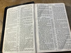 Oxford KJV Bible Longprimer Genuine Morocco Leather Lined Large Print 03699x