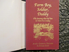FARM BOY, SOLDIER, DADDY BY DUDLEY RILEY. SIGNED.