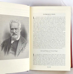 LES MISERABLES Victor Hugo Deluxe Leather Bound Gilded Classics *Like New*