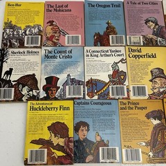 Lot of 17 Moby Books Illustrated Classic Editions Vintage Mini Paperback Books
