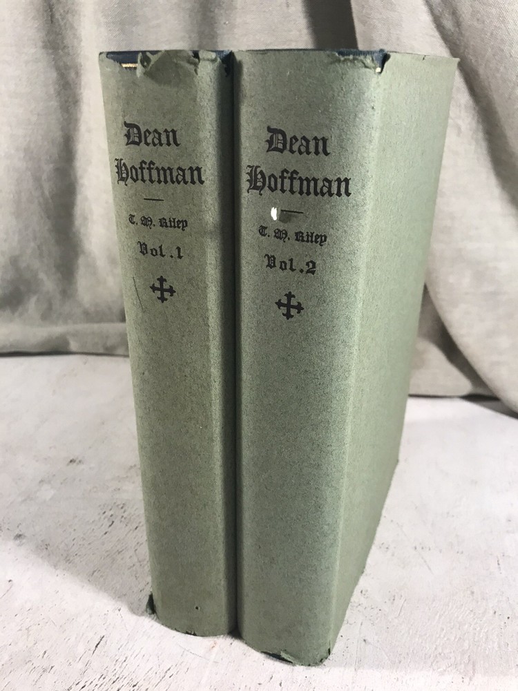 A Memorial Biography of the Very Reverend Eugene Augustus Hoffman 2 vols 1904