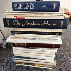 Lot Of Horse Books, Magazines Arabian Horses