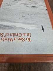 To See a World in a Grain of Sand, by Caesar Johnson, 1972, 61 pages, Hardcover