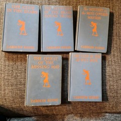 Vintage Nancy Drew Books Mixed Lot of 5 Hardcover Mystery 1930’s and 1940’s