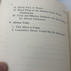 Toward the African Revolution – Frantz Fanon – 1967 Grove Press Rare PB VG