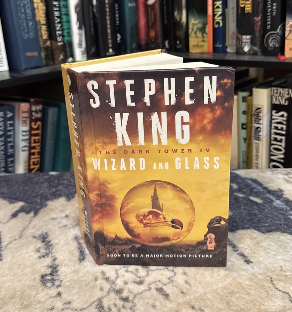 Wizard and Glass by Stephen King (2016, Hardcover) Turtleback, VG+, Dark Tower 4