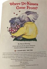 Where Do Kisses Come From? By Maria Fleming (2003, Hardcover) Kids Book