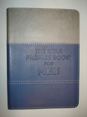 BIBLE PROMISE BOOK FOR MEN, Two-Tone Imitation Leather, Silver Gilded Page Edges