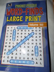 KAPPA Word-Find Pocket Puzzle Volume 192 Pages 130 W/ 58 Puzzles Large Print NEW