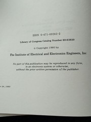 IEEE 399-1990 BROWN for Industrial and Commercial Power Systems Analysis,