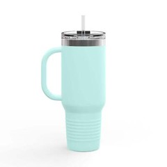 Wildlife-Inspired Insulated Travel Mug – 40oz with Bison Design