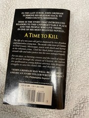 A Time To Kill, John Grisham
