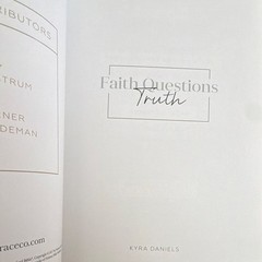 Faith Questions Truth by Kyra Daniels Paperback Devotional Bible Religion 2017