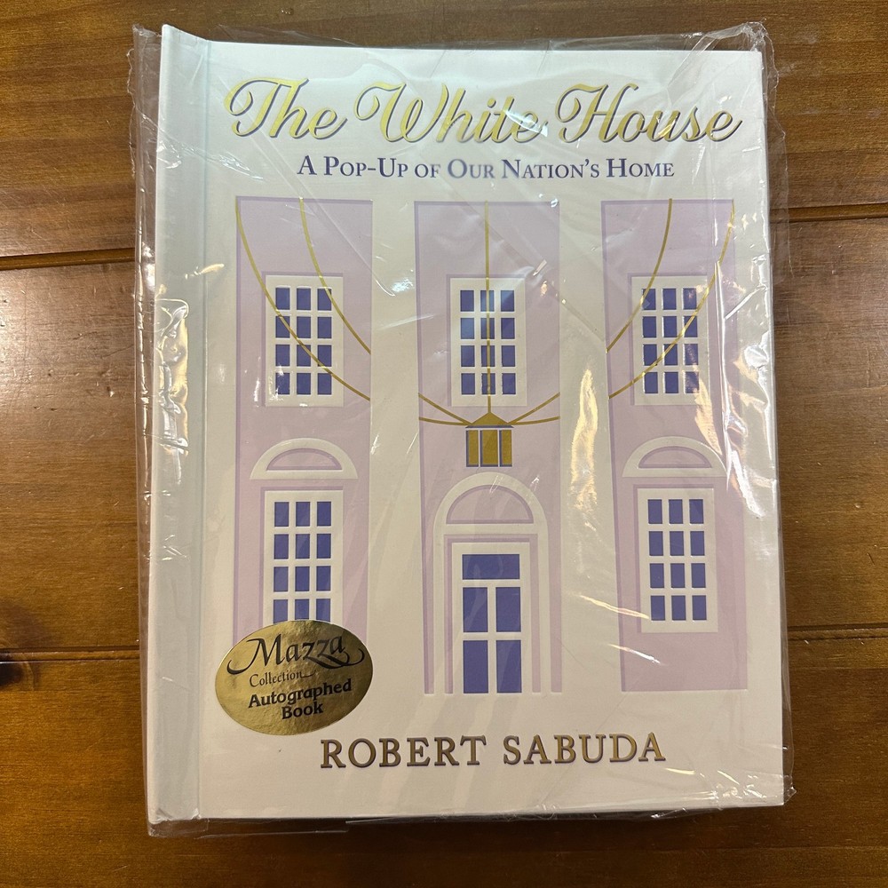 The White House Pop Up Book Robert Sabuda Pop Up Signed 1st edition 2016