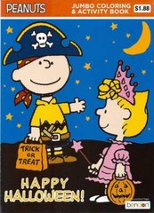 Lot of 6 Coloring Books Halloween Hello Kitty & More Children Boy Girl Kids