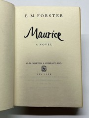Maurice: A Novel (1st THUS) by E. M. Forster