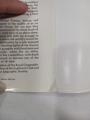 SIGNED Ice! Tristan Jones 1978 HC First Edition 1st Printing Sailing Sail Boat