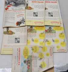 Lot of 7 Vintage Organic Gardening and Farming Magazines 1957 June-December