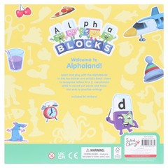 Alphablocks Stick, Play and Learn by Sweet Cherry Publishing – Ages 3-6 – PB