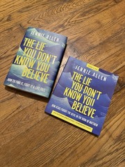 The Lie You Don’t Know You Believe Hardcover and Bible Study Guide BRAND NEW