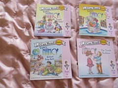 Lot 6 Fancy Nancy-I Can Read Phonics-2-3-4-59-11-Short A-E-I-O-Long I-U-2013