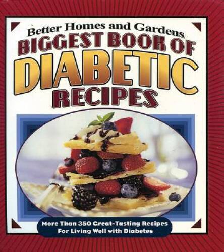 Biggest Book of Diabetic Recipes: More than 350 Great-Tasting Recipe – VERY GOOD