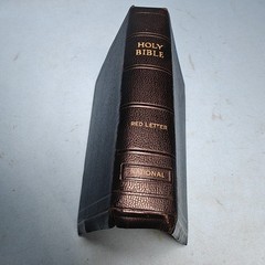 Holy Bible Red Letter National Bible Press Leather