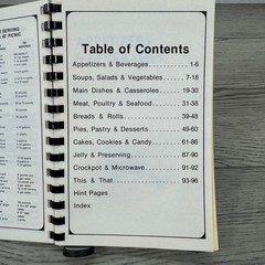 Cooking With Joy 1985 Morris Press Cookbook Spiral Bound Recipes
