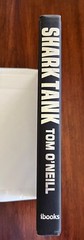 Shark Tank by Tom O’Neill SIGNED Hardcover 1st Edition Book Brand New