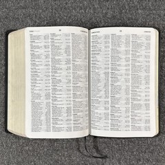Amazing Facts Prophecy Study Bible NKJV Leathersoft Black Thomas Nelson 2008