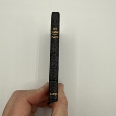 New Testament & Psalms Bible Harper Pocket Faux Leather 1965 4″ x 2.75″