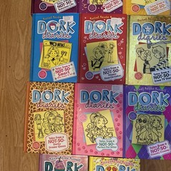Dork Diaries Book Series Set Rachel Renee Russell Hardcover Lot 1-14 Bundle