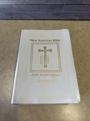 LEATHER New American BIBLE St. Joseph Edition Gilded Page Edges illustrated 1987