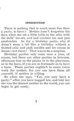 When Mother Lets Us Give A Party „1909” 104 Pages