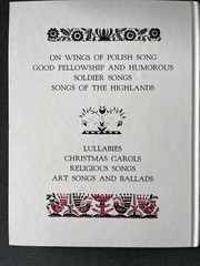 Treasured Polish Songs with English Translations